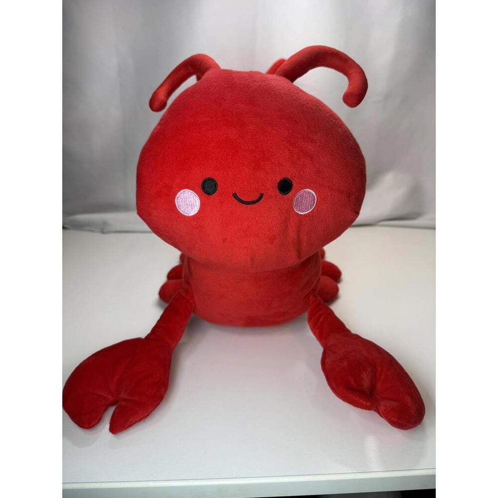21.5" MemeCoco Cute Red Lobster Crawfish Plush Stuffed Animal Soft Toy - Picture 2 of 12